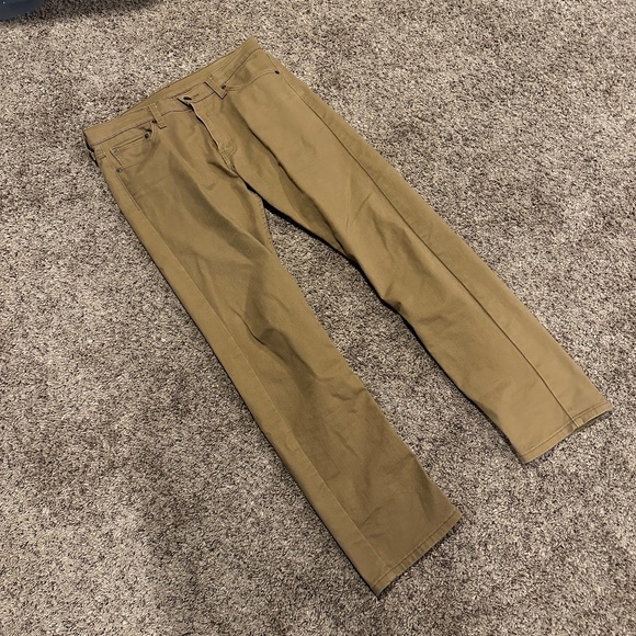 Levi's 513 SLIM STRAIGHT MEN'S JEANS 32x32 - Picture 3 of 9